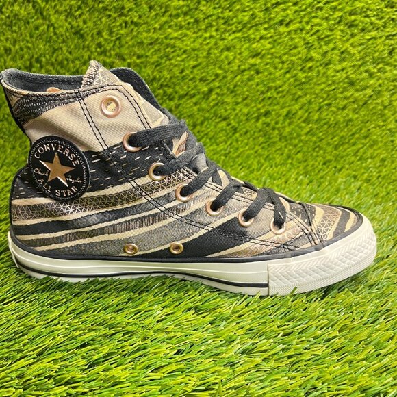 Converse Chuck Taylor All Star Hi Womens Size 6 Black Athletic Shoes Sneakers - Picture 4 of 10